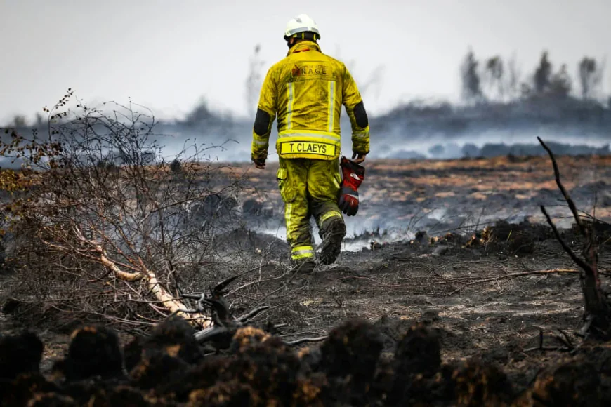 Belgian Wildfire Encircled, but Situation Remains Complicated
