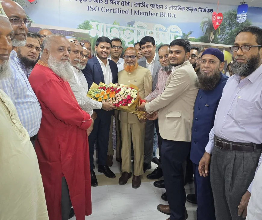 Hanif Mia felicitated as Vice  President of Muktijoddha Dal