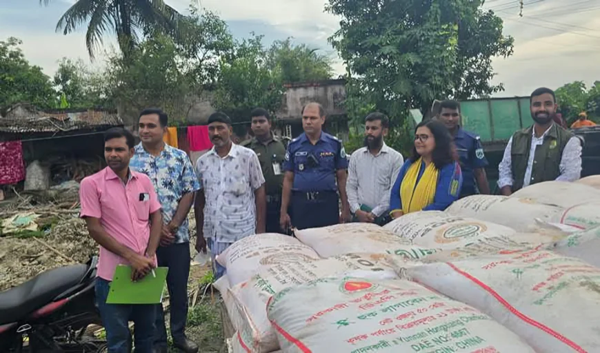 140 Sacks of Illegally Hoarded Fertilizer Seized in Godagari