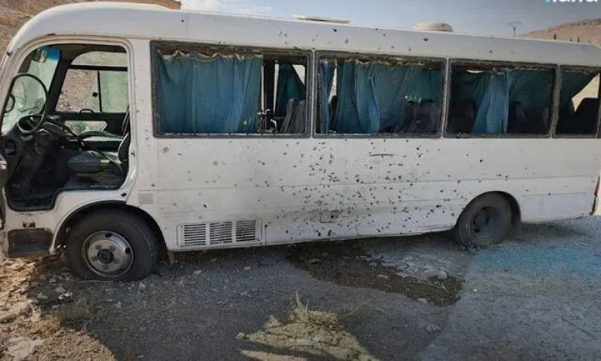 Blast hits security forces’ bus near Damascus, injuring several personnel