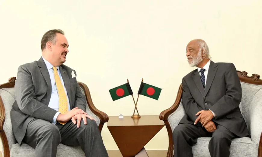 US Ambassador meets Moyeen Khan to discuss local government and development cooperation