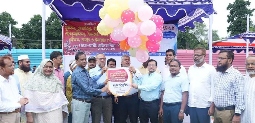 RU inter-department football competition begins at Rajshahi University