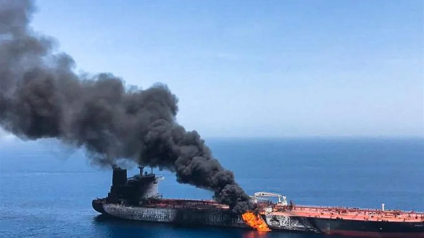 Tanker catches fire off Saudi Arabia after being hit by unknown projectile: maritime agency