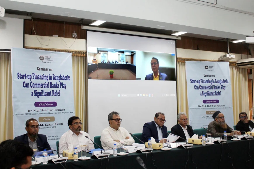 BIBM seminar highlights commercial banks’ role in start-up financing