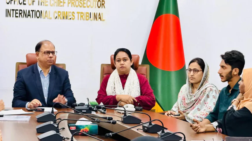Delegation of 'Mayer Daak' Meets ICT Chief Prosecutor