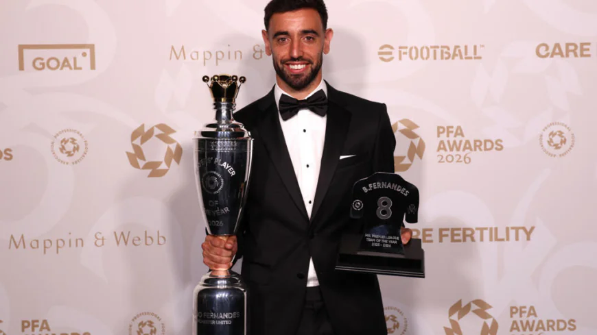 Man Utd’s Fernandes named PFA Player of the Year