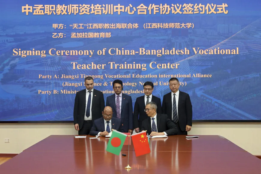 China, Bangladesh sign MoU to boost vocational education and training