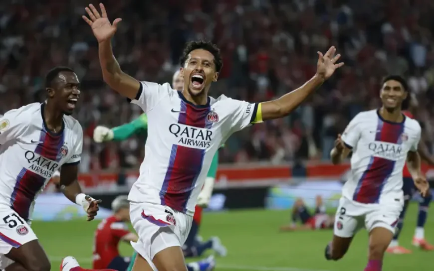 Marquinhos salvages late draw for PSG against Lille in Ligue 1