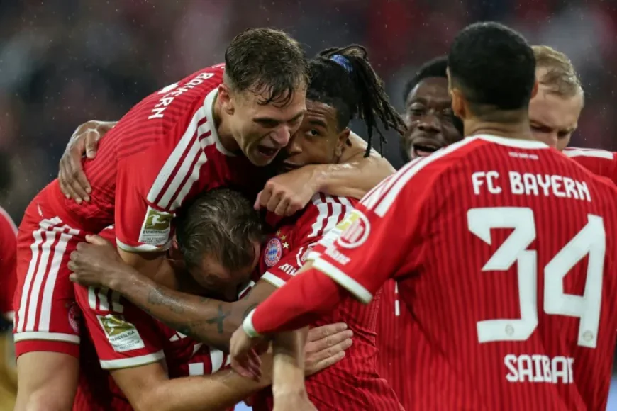 Bayern crush Stuttgart 5-1 in Bundesliga opener
