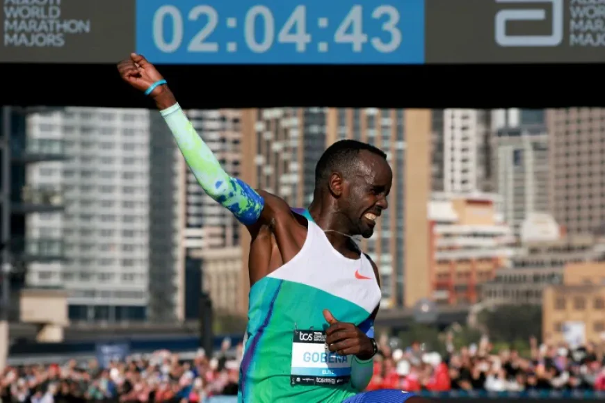 Gobena and Jepchirchir win Sydney Marathon titles
