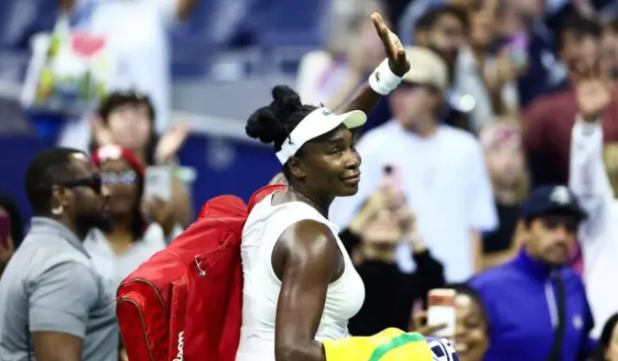 Venus Williams suffers first-round US Open exit