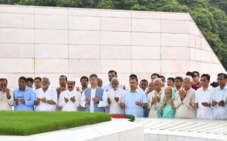 PM pays tribute to Ziaur Rahman, Khaleda Zia on BNP founding anniversary