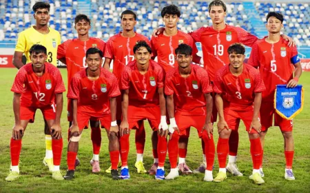 Bangladesh face Syria in crucial U-20 Asian Cup qualifier today
