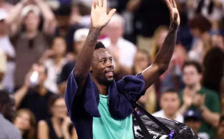 Monfils loses to Tien in Grand Slam farewell