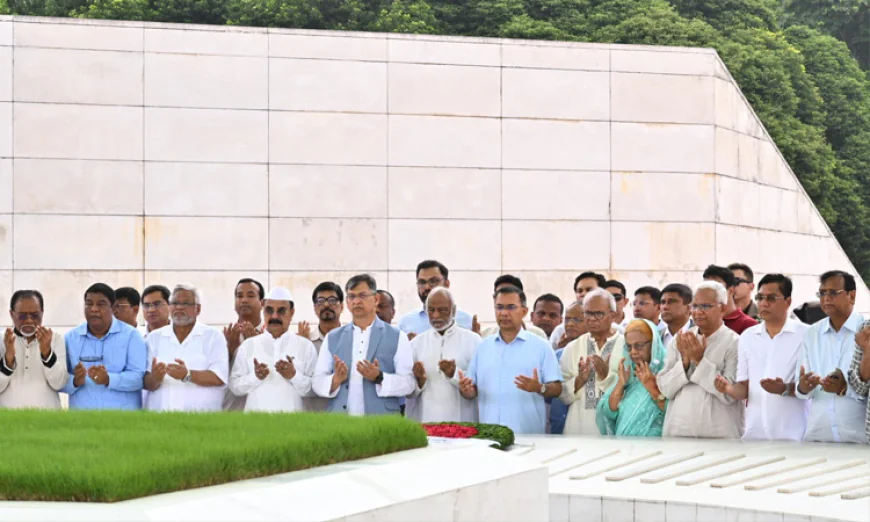 PM pays tribute to Ziaur Rahman, Khaleda Zia on BNP founding anniversary