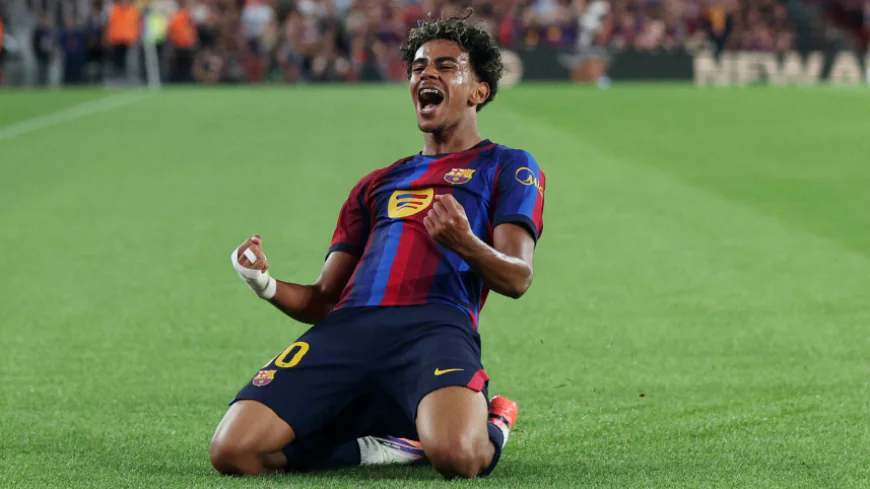 Yamal, Raphinha score braces as Barcelona rout Rayo Vallecano