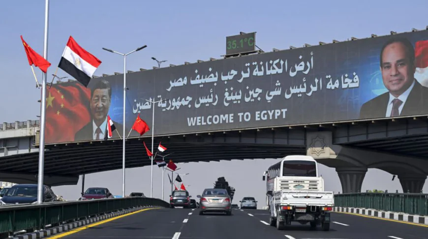 Xi arrives in Egypt amid US sanctions threat over Iran ties