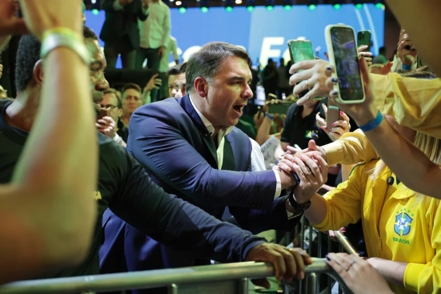 Brazil court clears Flavio Bolsonaro over AI video of father endorsing him