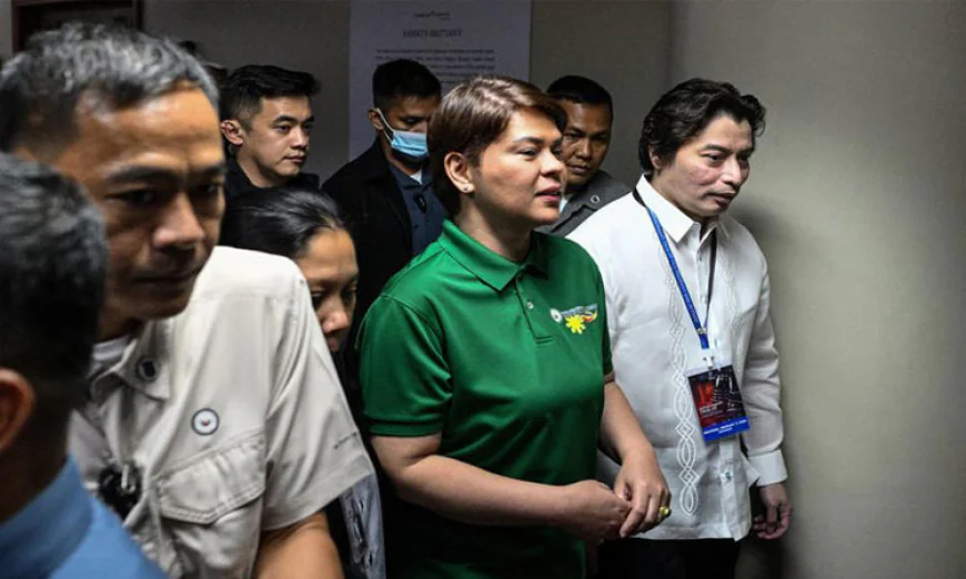 Philippine court issues arrest warrant for VP Duterte