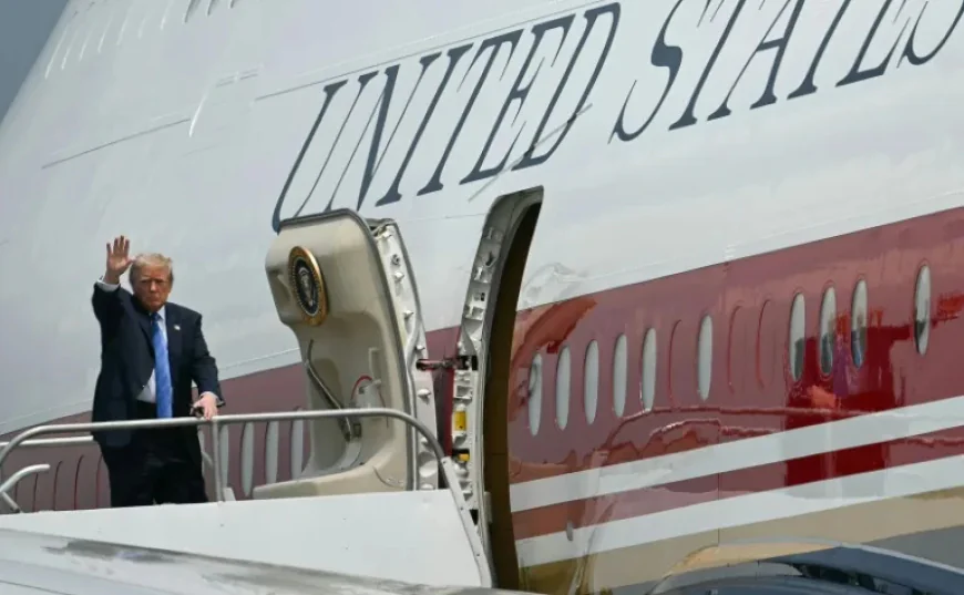 Trump to take Qatari Air Force One to Ireland before security upgrades
