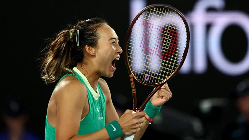 Zheng comeback stuns Swiatek as Gauff and Rybakina advance