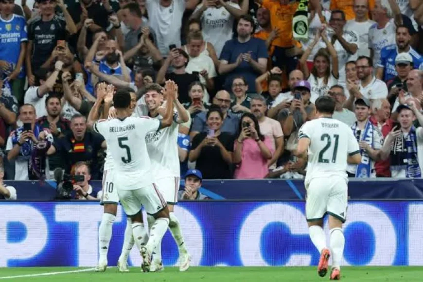 Mourinho's Real Madrid beat Inter Milan in winning start