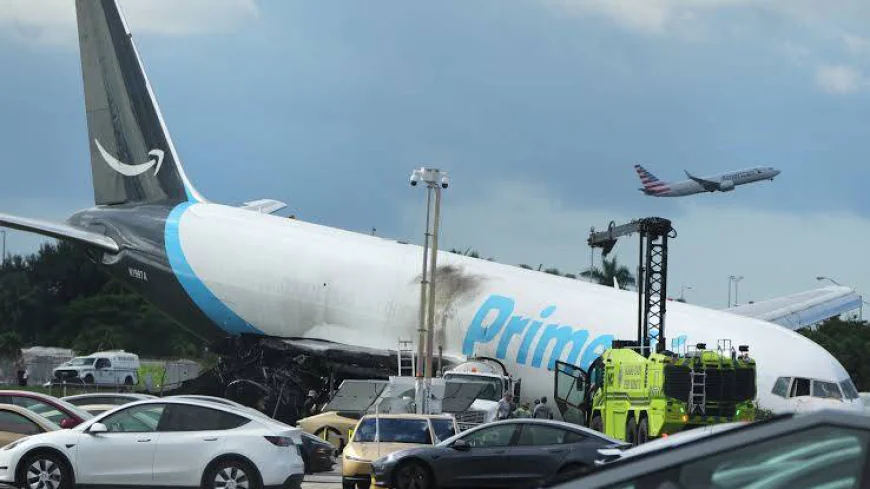 Amazon cargo plane crash pilots released from hospital
