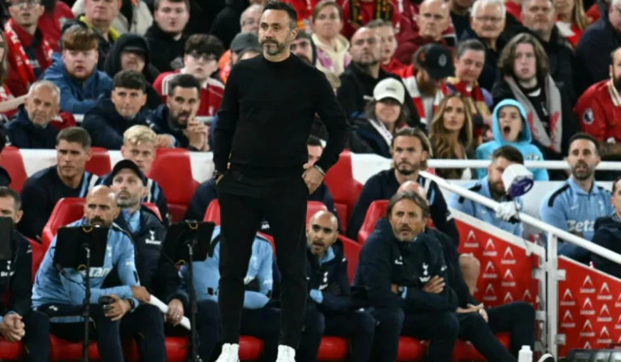Spurs in tough spot after League Cup exit as De Zerbi apologises