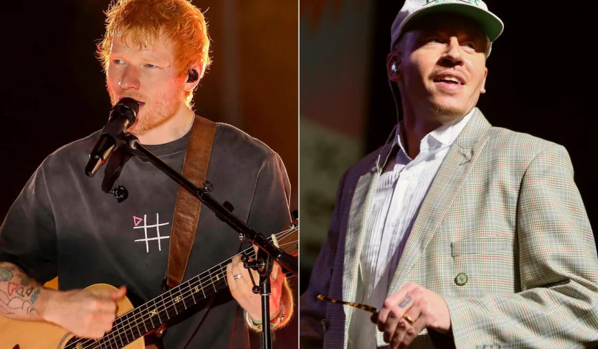 Ed Sheeran responds after Macklemore removed over pro-Palestine remarks