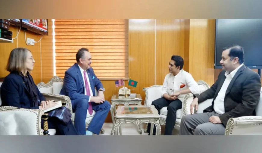 US Ambassador meets Information Minister and State Minister