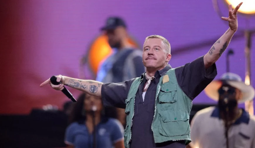 Macklemore pledges $1m for Palestinian aid, challenges Robert Kraft to match it