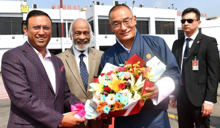 Bhutanese PM transits Dhaka on way to Germany