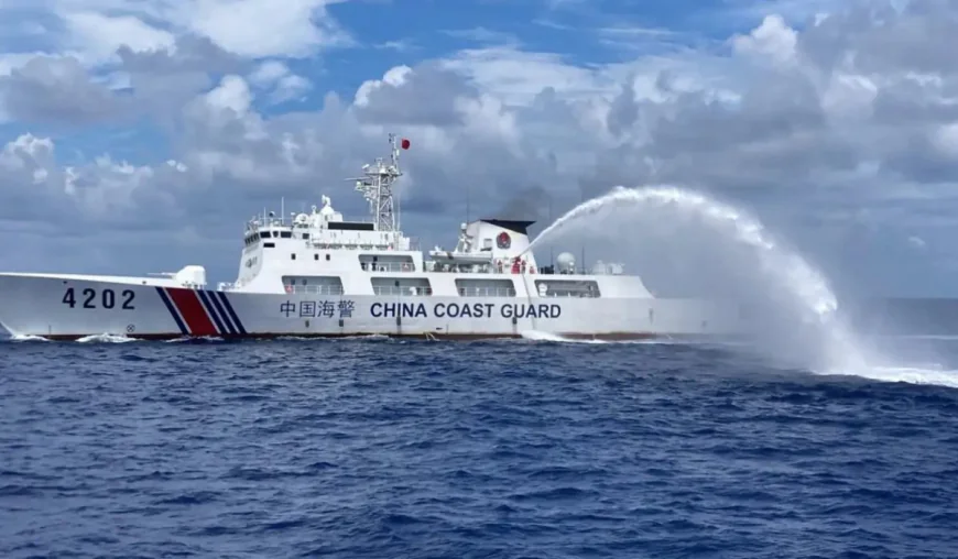 Philippines says Chinese ship rammed government vessel in South China Sea