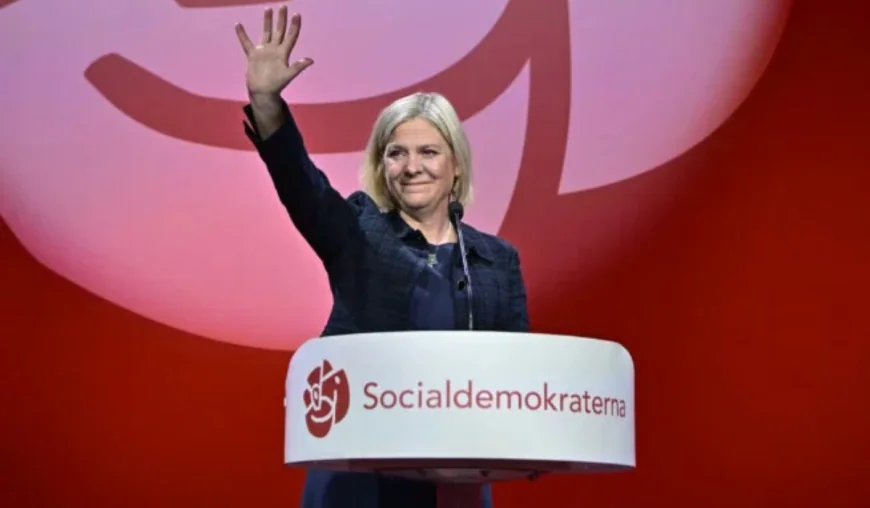 Andersson says 'ready' to form Swedish government