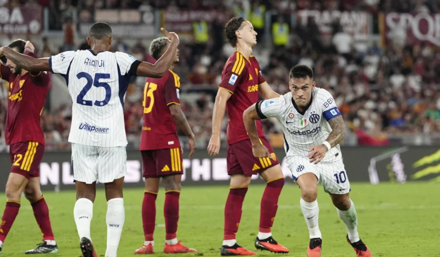Martinez double rescues Inter in Serie A clash with Roma