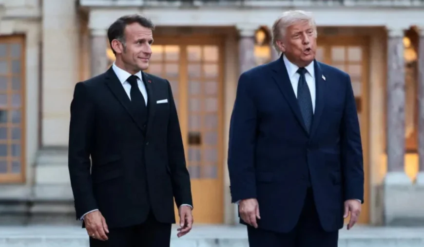 Macron says talks with Trump on Red Sea and Ukraine were constructive