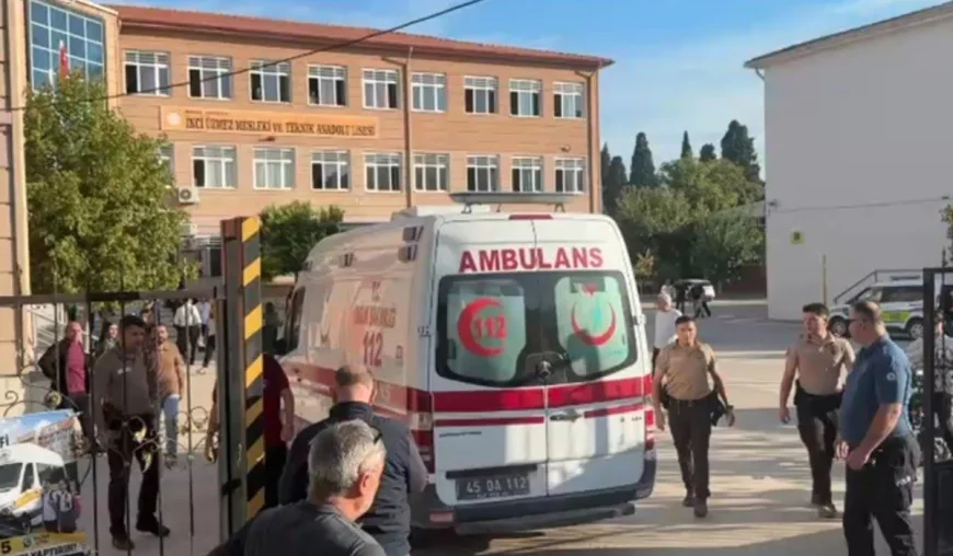 11 injured after teen opens fire outside Turkish school