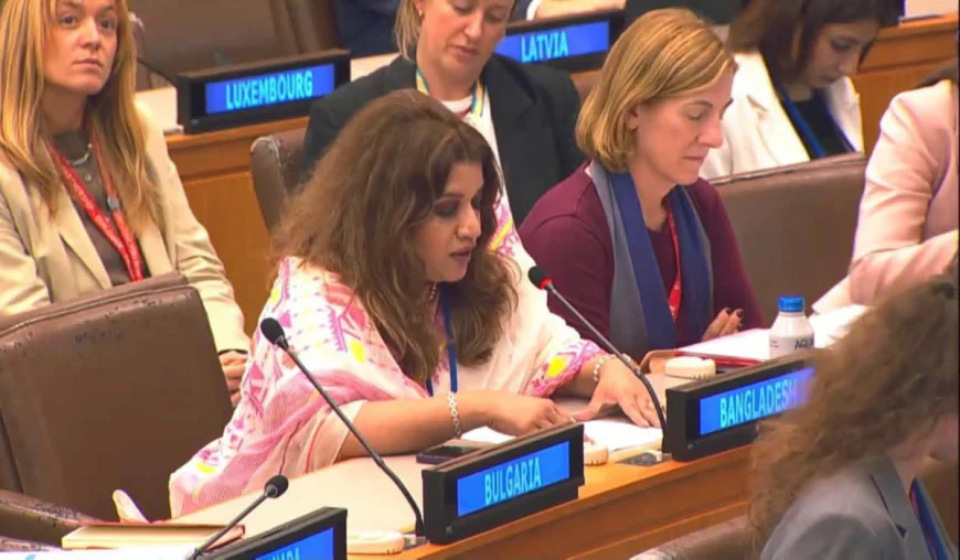 Shama urges greater role for women in peacemaking