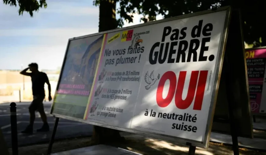 Swiss voters expected to reject stricter neutrality rules