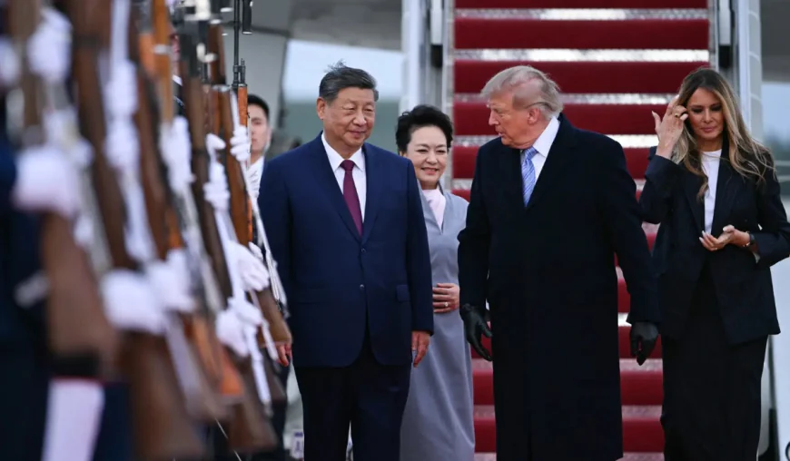 Xi arrives in US for personal welcome from Trump
