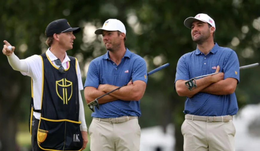 Scheffler and Burns put the US 3-2 ahead in Presidents Cup