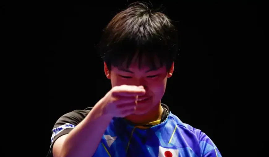 Harimoto hails new era as Japan dethrone table tennis champions China