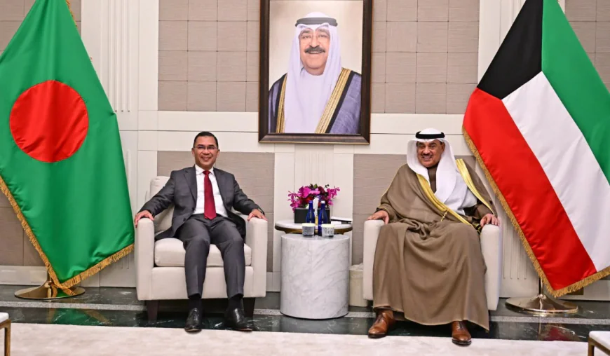 PM, Kuwait Crown Prince discuss stronger manpower, trade and investment ties