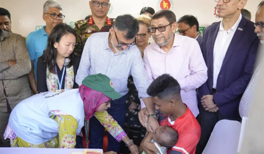 Nationwide special MR vaccination campaign begins