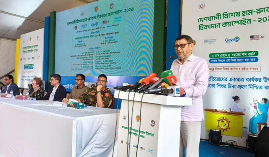 Nation paying price for past governments’ measles vaccine negligence: Sakhawat