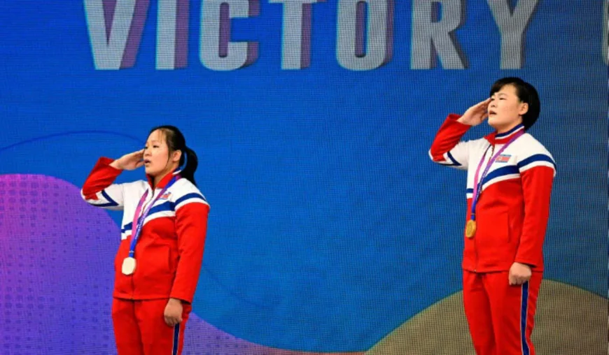 North Korean weightlifters target Olympic gold after breaking world records