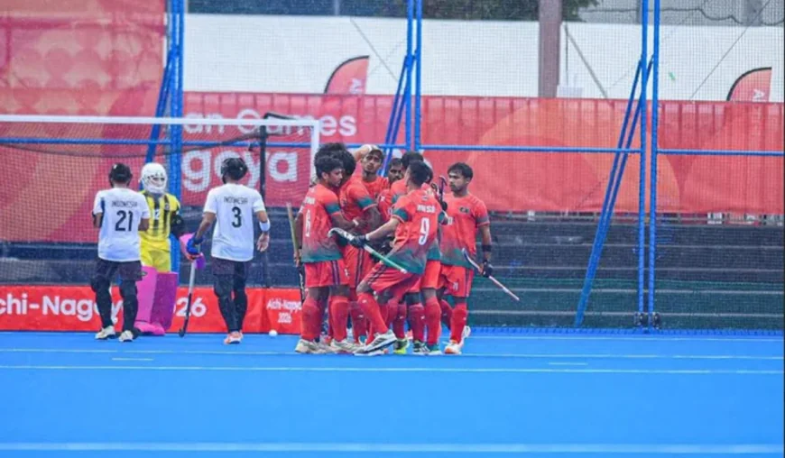 Bangladesh beat Indonesia in Asian Games hockey match