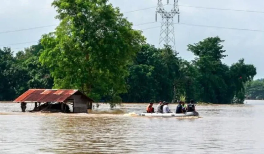 Myanmar rescuers fear 10 dead in isolated flood zone