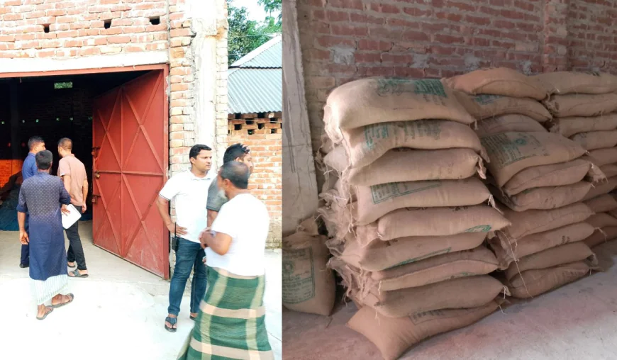 One held as 125 sacks of subsidized rice recovered in Dinajpur