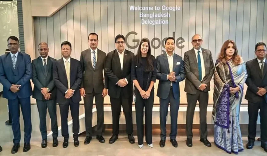 Bangladesh delegation holds talks with Google in California